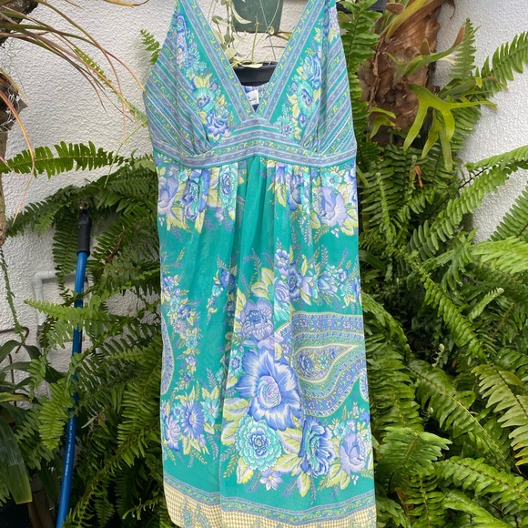 Oscar de la Renta Dresses & Skirts - Oscar de la Renta Beautiful Flowered Paisley Dress Size M